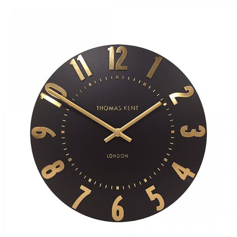 Mulberry Onyx 30cm Wall Clock (AMC12031)